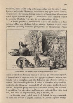 Bild der Seite - 445 - in Az Osztrák-Magyar Monarchia írásban és képben,  - Az Osztrák Tengermellék és Dalmáczia (Dalmáczia), Band 11