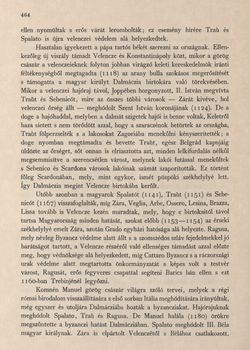 Bild der Seite - 464 - in Az Osztrák-Magyar Monarchia írásban és képben,  - Az Osztrák Tengermellék és Dalmáczia (Dalmáczia), Band 11