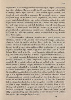 Image of the Page - 491 - in Az Osztrák-Magyar Monarchia írásban és képben,  - Az Osztrák Tengermellék és Dalmáczia (Dalmáczia), Volume 11