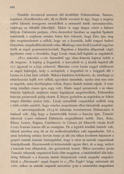 Image of the Page - 492 - in Az Osztrák-Magyar Monarchia írásban és képben,  - Az Osztrák Tengermellék és Dalmáczia (Dalmáczia), Volume 11