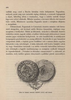 Image of the Page - 496 - in Az Osztrák-Magyar Monarchia írásban és képben,  - Az Osztrák Tengermellék és Dalmáczia (Dalmáczia), Volume 11