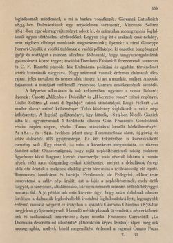 Image of the Page - 609 - in Az Osztrák-Magyar Monarchia írásban és képben,  - Az Osztrák Tengermellék és Dalmáczia (Dalmáczia), Volume 11
