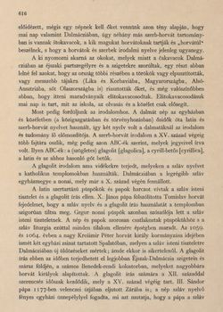 Image of the Page - 616 - in Az Osztrák-Magyar Monarchia írásban és képben,  - Az Osztrák Tengermellék és Dalmáczia (Dalmáczia), Volume 11