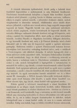 Image of the Page - 642 - in Az Osztrák-Magyar Monarchia írásban és képben,  - Az Osztrák Tengermellék és Dalmáczia (Dalmáczia), Volume 11