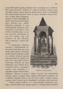 Image of the Page - 653 - in Az Osztrák-Magyar Monarchia írásban és képben,  - Az Osztrák Tengermellék és Dalmáczia (Dalmáczia), Volume 11