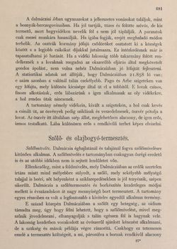 Image of the Page - 691 - in Az Osztrák-Magyar Monarchia írásban és képben,  - Az Osztrák Tengermellék és Dalmáczia (Dalmáczia), Volume 11