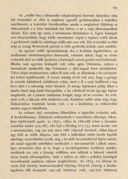 Image of the Page - 701 - in Az Osztrák-Magyar Monarchia írásban és képben,  - Az Osztrák Tengermellék és Dalmáczia (Dalmáczia), Volume 11