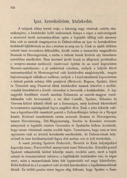 Image of the Page - 722 - in Az Osztrák-Magyar Monarchia írásban és képben,  - Az Osztrák Tengermellék és Dalmáczia (Dalmáczia), Volume 11