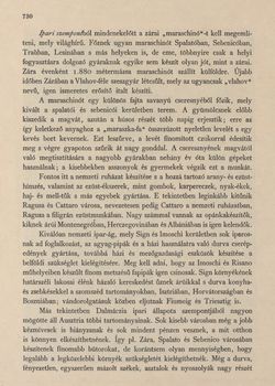 Image of the Page - 730 - in Az Osztrák-Magyar Monarchia írásban és képben,  - Az Osztrák Tengermellék és Dalmáczia (Dalmáczia), Volume 11