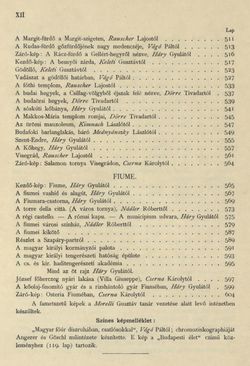 Image of the Page - XII - in Az Osztrák-Magyar Monarchia írásban és képben - Magyarország III (1), Volume 12/1