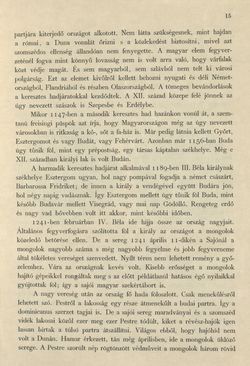 Image of the Page - 15 - in Az Osztrák-Magyar Monarchia írásban és képben - Magyarország III (1), Volume 12/1