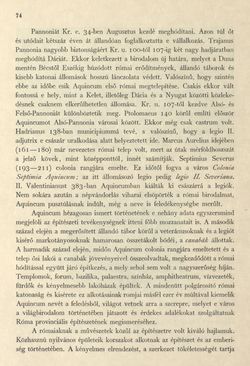 Image of the Page - 74 - in Az Osztrák-Magyar Monarchia írásban és képben - Magyarország III (1), Volume 12/1