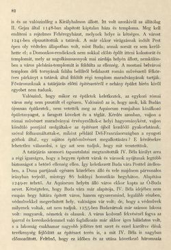 Bild der Seite - 82 - in Az Osztrák-Magyar Monarchia írásban és képben - Magyarország III (1), Band 12/1