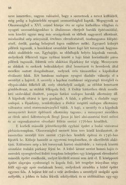 Image of the Page - 98 - in Az Osztrák-Magyar Monarchia írásban és képben - Magyarország III (1), Volume 12/1