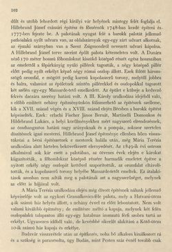 Image of the Page - 102 - in Az Osztrák-Magyar Monarchia írásban és képben - Magyarország III (1), Volume 12/1