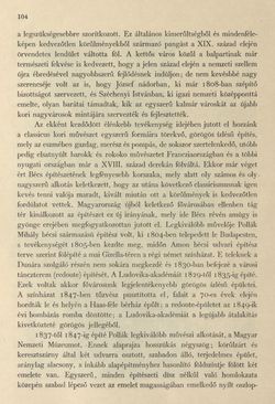 Image of the Page - 104 - in Az Osztrák-Magyar Monarchia írásban és képben - Magyarország III (1), Volume 12/1