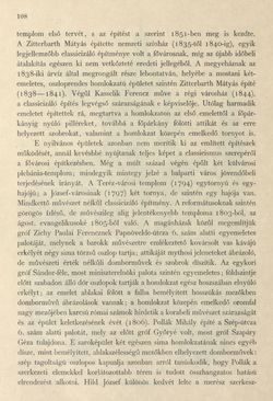 Image of the Page - 108 - in Az Osztrák-Magyar Monarchia írásban és képben - Magyarország III (1), Volume 12/1