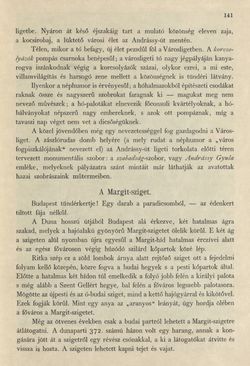 Bild der Seite - 141 - in Az Osztrák-Magyar Monarchia írásban és képben - Magyarország III (1), Band 12/1