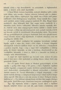 Bild der Seite - 144 - in Az Osztrák-Magyar Monarchia írásban és képben - Magyarország III (1), Band 12/1