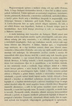 Bild der Seite - 171 - in Az Osztrák-Magyar Monarchia írásban és képben - Magyarország III (1), Band 12/1