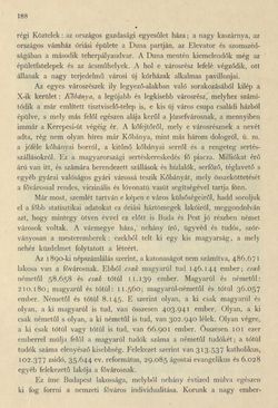 Image of the Page - 188 - in Az Osztrák-Magyar Monarchia írásban és képben - Magyarország III (1), Volume 12/1