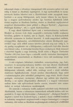 Image of the Page - 242 - in Az Osztrák-Magyar Monarchia írásban és képben - Magyarország III (1), Volume 12/1
