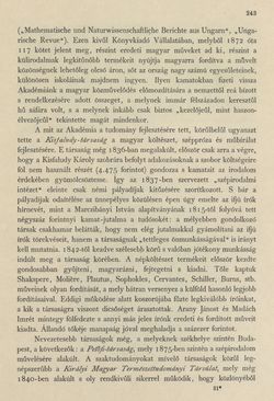 Image of the Page - 243 - in Az Osztrák-Magyar Monarchia írásban és képben - Magyarország III (1), Volume 12/1
