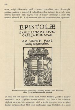 Image of the Page - 258 - in Az Osztrák-Magyar Monarchia írásban és képben - Magyarország III (1), Volume 12/1