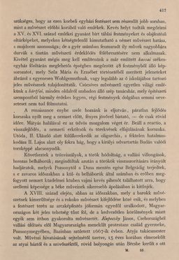 Image of the Page - 417 - in Az Osztrák-Magyar Monarchia írásban és képben - Magyarország III (2), Volume 12/2