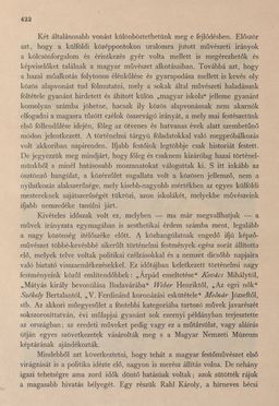 Image of the Page - 422 - in Az Osztrák-Magyar Monarchia írásban és képben - Magyarország III (2), Volume 12/2