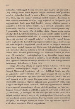 Image of the Page - 444 - in Az Osztrák-Magyar Monarchia írásban és képben - Magyarország III (2), Volume 12/2