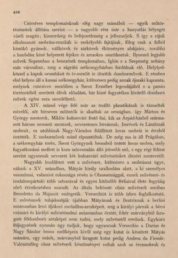 Bild der Seite - 458 - in Az Osztrák-Magyar Monarchia írásban és képben - Magyarország III (2), Band 12/2