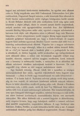 Image of the Page - 464 - in Az Osztrák-Magyar Monarchia írásban és képben - Magyarország III (2), Volume 12/2