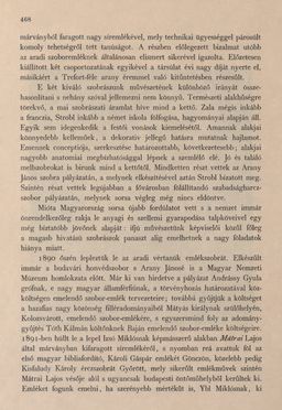 Image of the Page - 468 - in Az Osztrák-Magyar Monarchia írásban és képben - Magyarország III (2), Volume 12/2