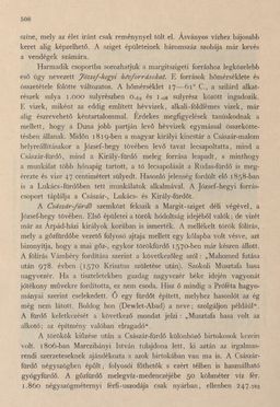 Image of the Page - 508 - in Az Osztrák-Magyar Monarchia írásban és képben - Magyarország III (2), Volume 12/2