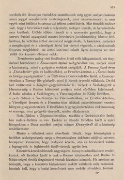 Bild der Seite - 515 - in Az Osztrák-Magyar Monarchia írásban és képben - Magyarország III (2), Band 12/2