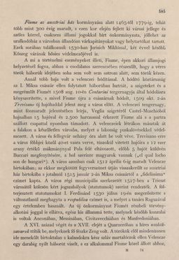 Bild der Seite - 585 - in Az Osztrák-Magyar Monarchia írásban és képben - Magyarország III (2), Band 12/2