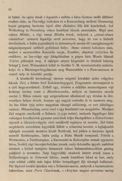 Image of the Page - 12 - in Az Osztrák-Magyar Monarchia írásban és képben - Tirol és Vorarlberg (1), Volume 13/1