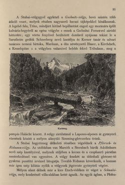 Image of the Page - 31 - in Az Osztrák-Magyar Monarchia írásban és képben - Tirol és Vorarlberg (1), Volume 13/1