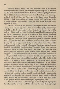Image of the Page - 44 - in Az Osztrák-Magyar Monarchia írásban és képben - Tirol és Vorarlberg (1), Volume 13/1
