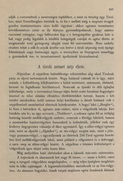 Bild der Seite - 237 - in Az Osztrák-Magyar Monarchia írásban és képben - Tirol és Vorarlberg (1), Band 13/1