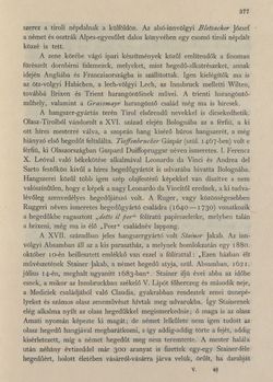 Bild der Seite - 377 - in Az Osztrák-Magyar Monarchia írásban és képben - Tirol és Vorarlberg (2), Band 13/2