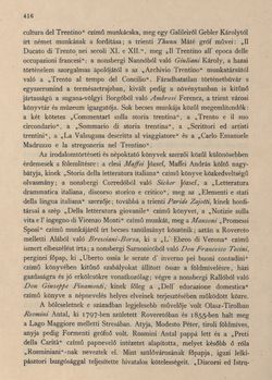 Image of the Page - 416 - in Az Osztrák-Magyar Monarchia írásban és képben - Tirol és Vorarlberg (2), Volume 13/2