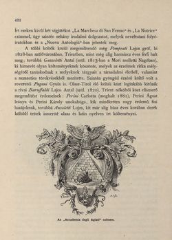 Image of the Page - 422 - in Az Osztrák-Magyar Monarchia írásban és képben - Tirol és Vorarlberg (2), Volume 13/2