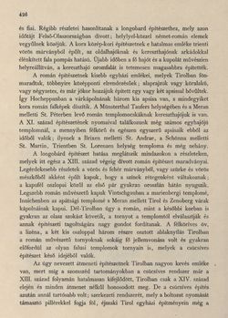 Image of the Page - 426 - in Az Osztrák-Magyar Monarchia írásban és képben - Tirol és Vorarlberg (2), Volume 13/2