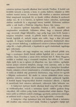 Image of the Page - 430 - in Az Osztrák-Magyar Monarchia írásban és képben - Tirol és Vorarlberg (2), Volume 13/2