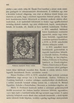 Image of the Page - 442 - in Az Osztrák-Magyar Monarchia írásban és képben - Tirol és Vorarlberg (2), Volume 13/2