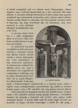 Image of the Page - 455 - in Az Osztrák-Magyar Monarchia írásban és képben - Tirol és Vorarlberg (2), Volume 13/2