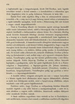 Image of the Page - 574 - in Az Osztrák-Magyar Monarchia írásban és képben - Tirol és Vorarlberg (2), Volume 13/2