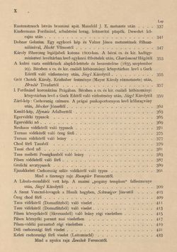 Image of the Page - X - in Az Osztrák-Magyar Monarchia írásban és képben - Csehország I (1), Volume 14/1